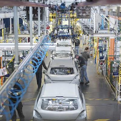 汽車生產線上案例